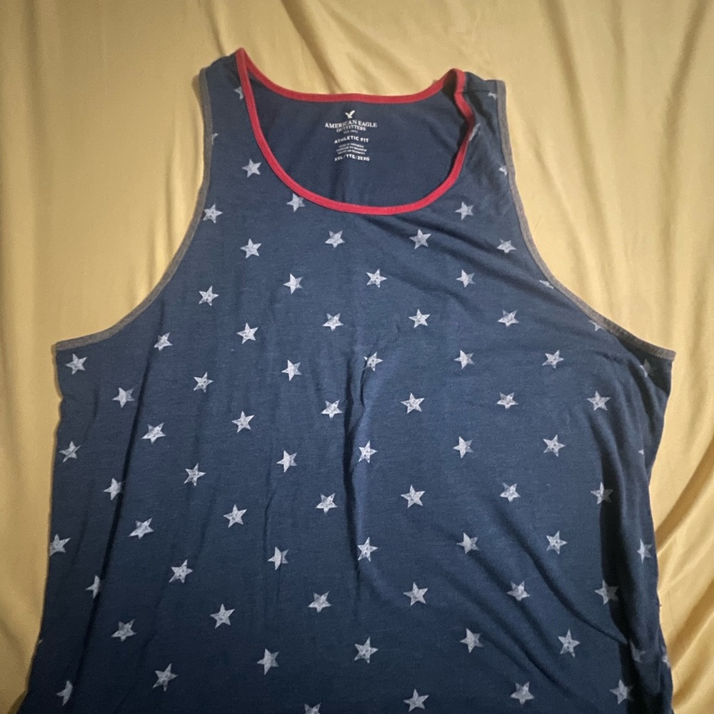 American Eagle Patriotic Tank Top Athletic Fit XXL